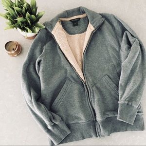 Eddie Bauer zip up sweater